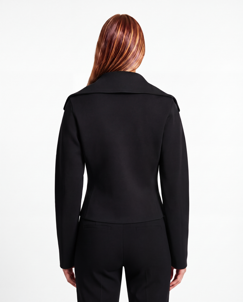 Veste chic à col structuré