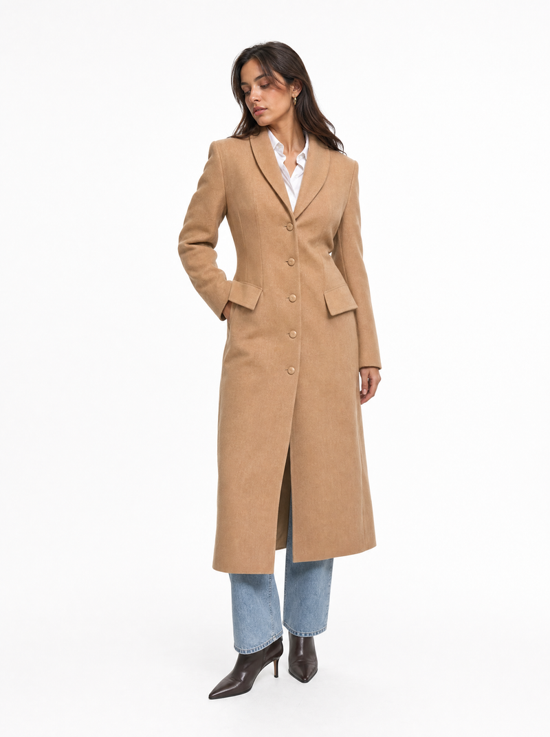 Veste longue élégante