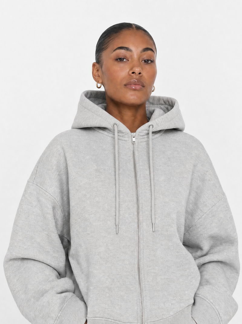 Hoodie Zippé