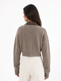 Cardigan Zippé