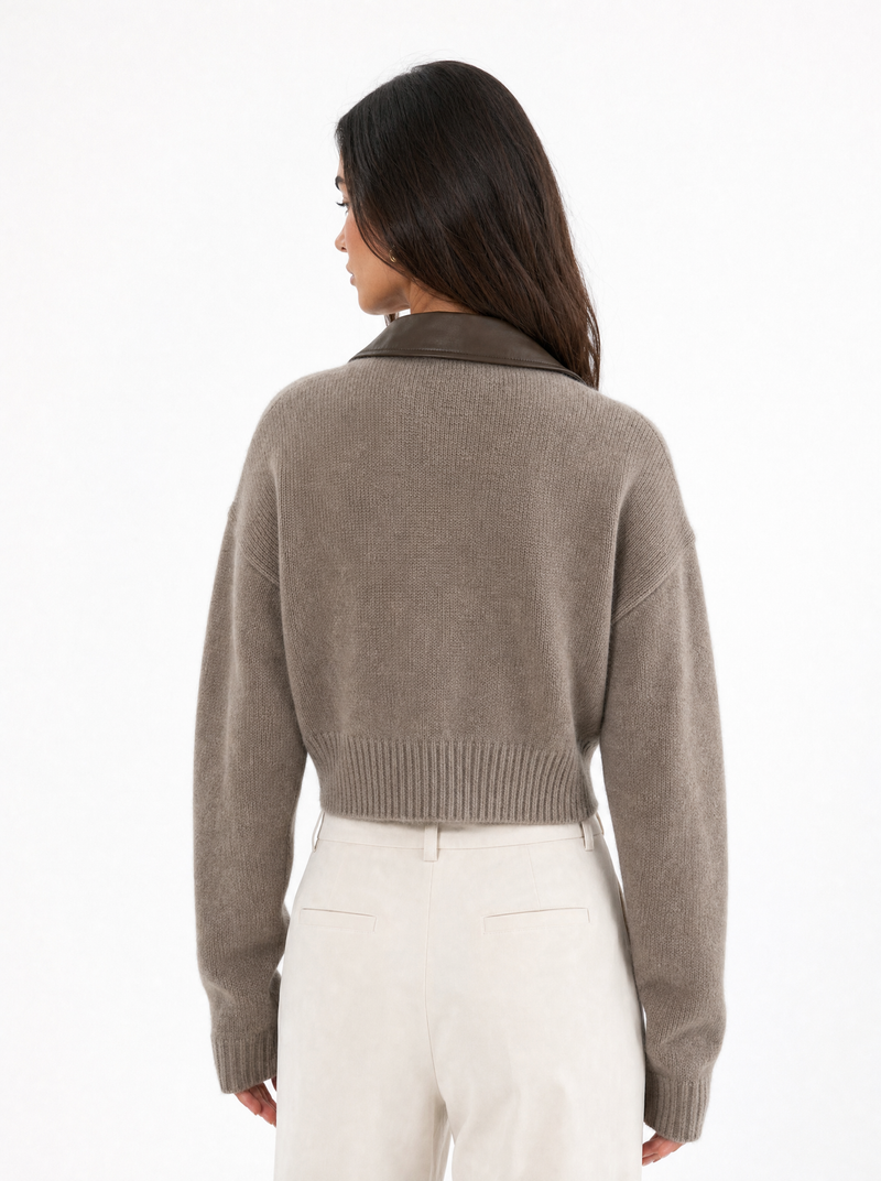 Cardigan Zippé