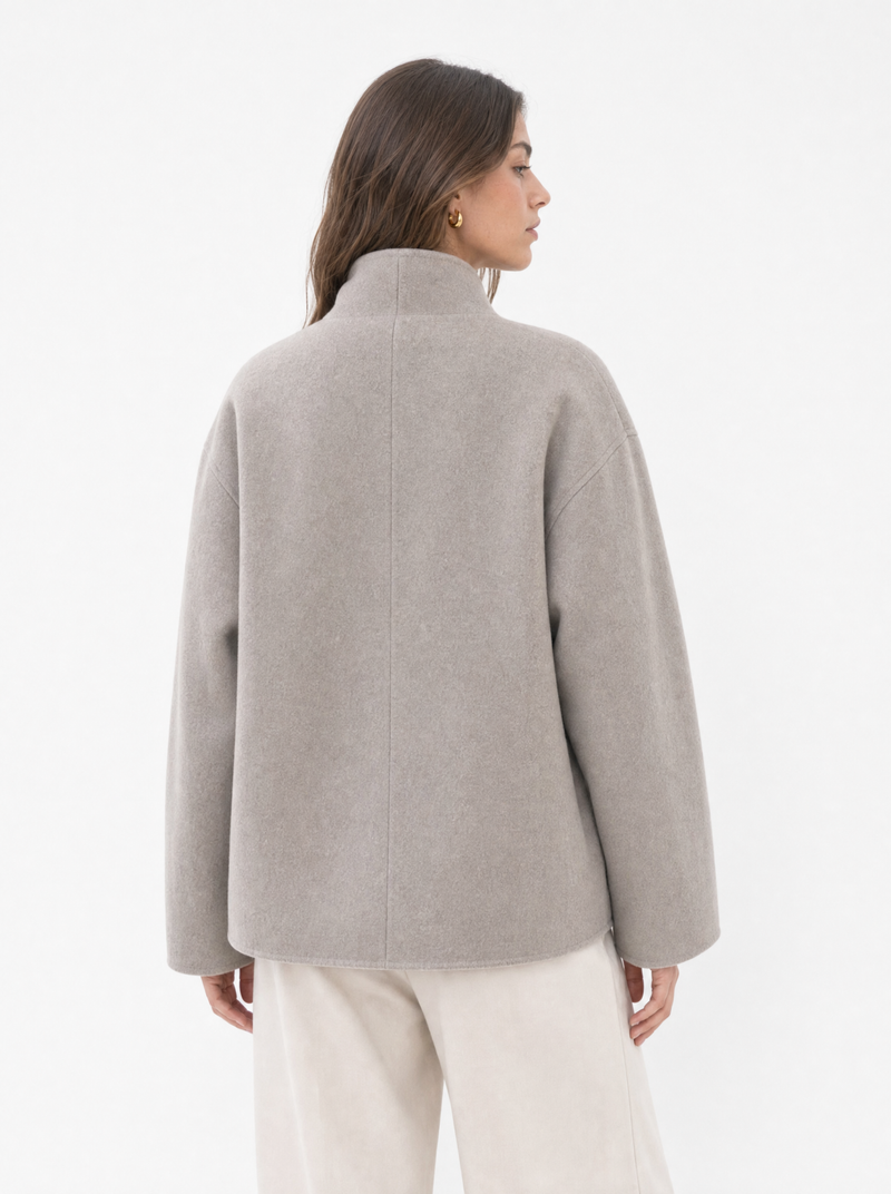 Veste courte à double boutonnage