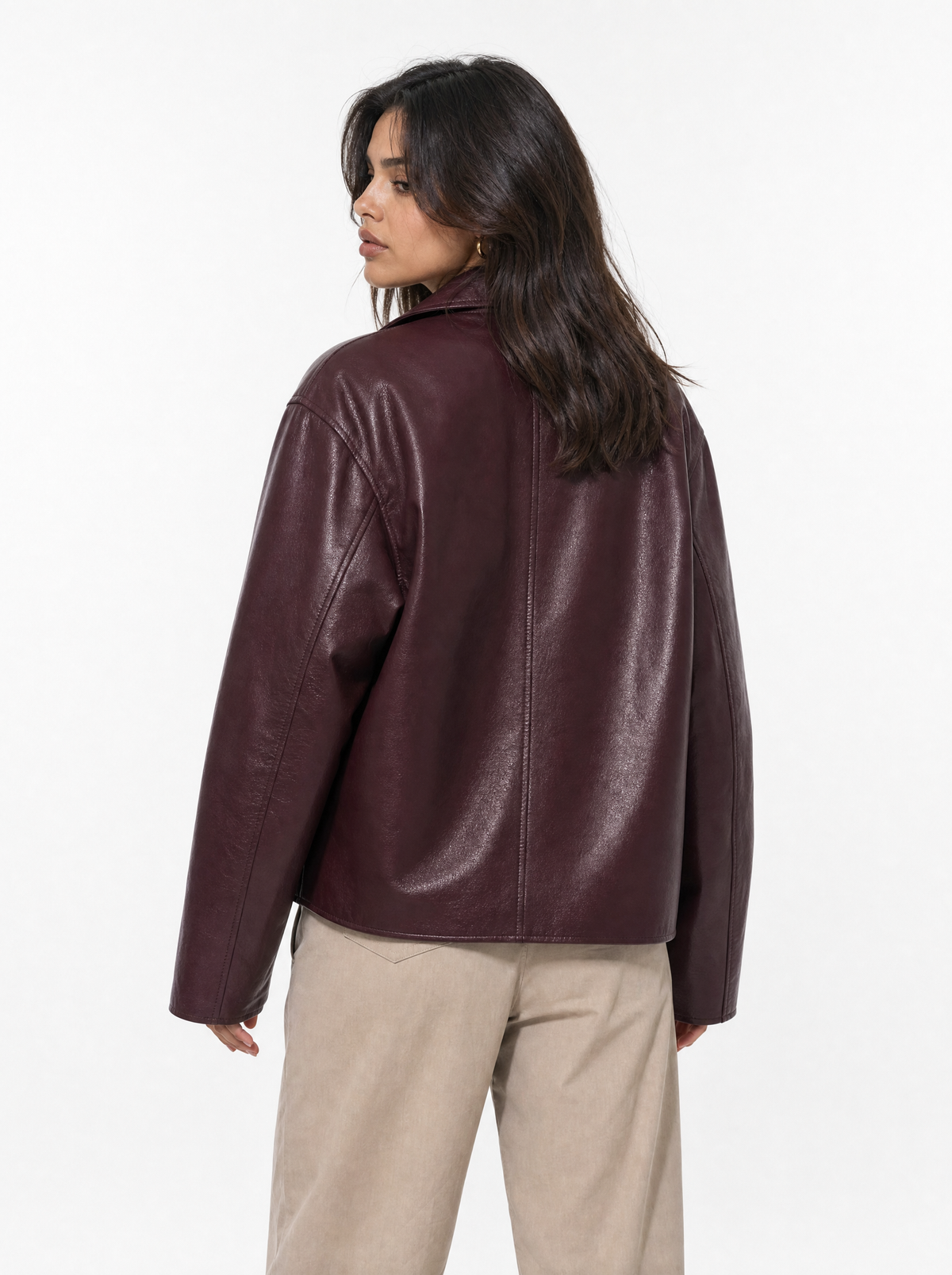 Veste en cuir