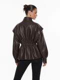 Veste cintré en cuir